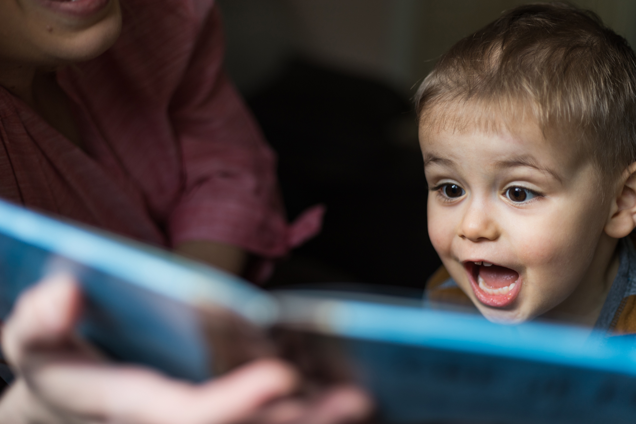 toddlers surprised expression 