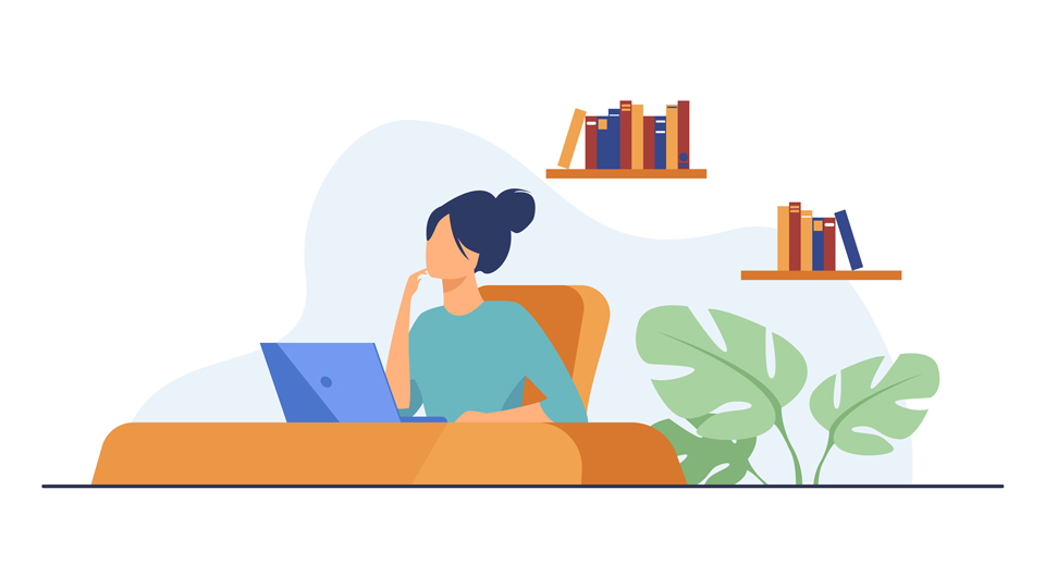 animation of person thinking