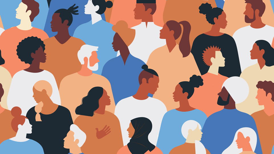people talking