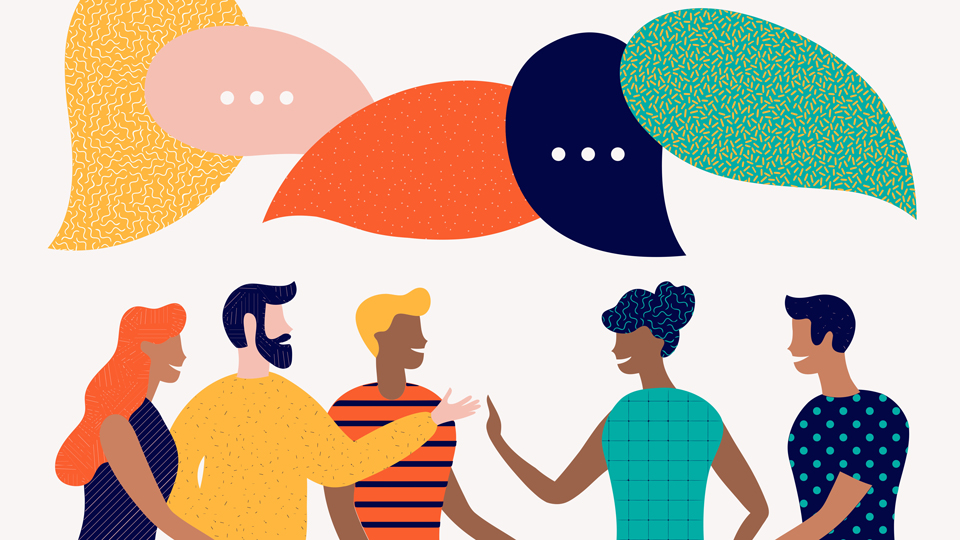 people talking animation