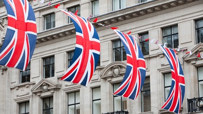 UK flags