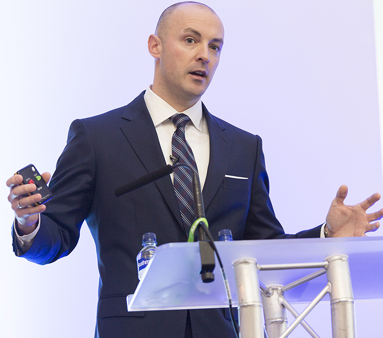 Alcon's GM for the UK & Ireland, Pierre Bourdage