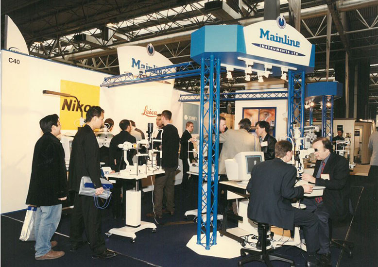 Mainline Ltd at Optrafair in the 90s