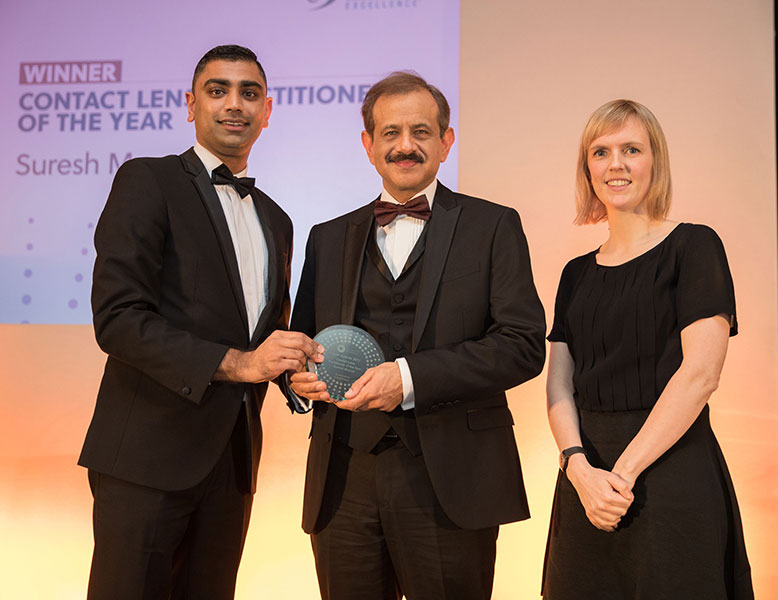 Contact Lens Practitioner of the Year winner Suresh Munyal