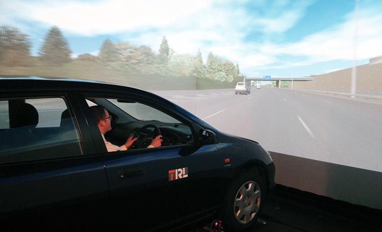 Henry Leonard at the TFL transport research centre