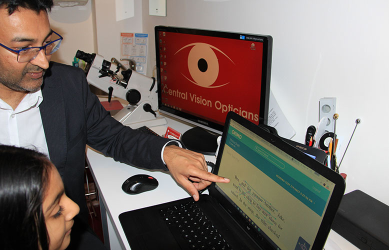 Bhavin Shah using Okimo