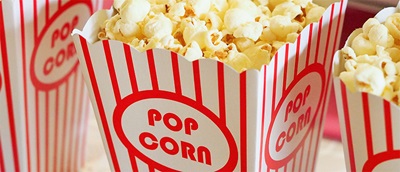 Popcorn - illustrating 3D films and childrens' vision 