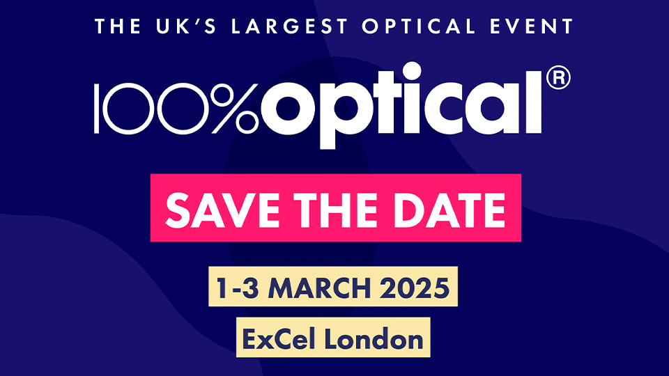 100% Optical banner, 1-3 March 2025